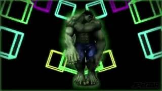 Video voorbeeld van "Hulk Dançando Estremece versão LSD"