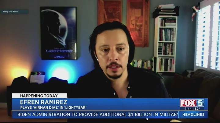 Efren Ramirez Talks Role In 'Lightyear'
