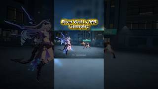 Silver Wolf LV.999 Gameplay 🐺💜 #honkaistarrailsilverwolf #honkaistarrailsilverwolf #hsrleaks #hsr