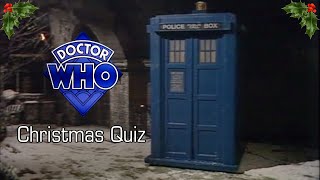 Doctor Who Christmas Quiz (Classic)