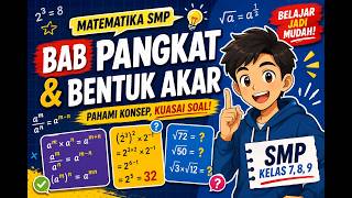 Bab Pangkat dan Bentuk Akar Terlengkap | Belajar Matematika SMP Jadi Mudah