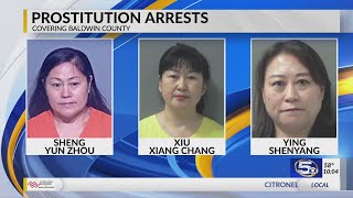 4 arrested on prostitution charges in Baldwin County massage parlor raids