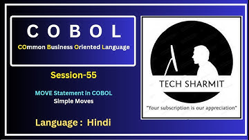 COBOL MOVE Statement: How to Move Literals & Data Items | COBOL Programming Tutorial
