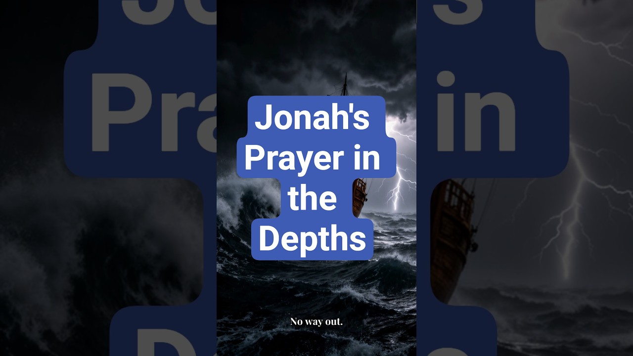 Jonah  A Prayer from the Depths