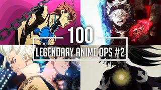 Video thumbnail of "100 Legendary Anime Openings #2"