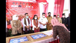 Peresmian DRPPA dan Desa Bebas Stunting, Menteri PPPA Ajak Sinergi dan Kerja Nyata