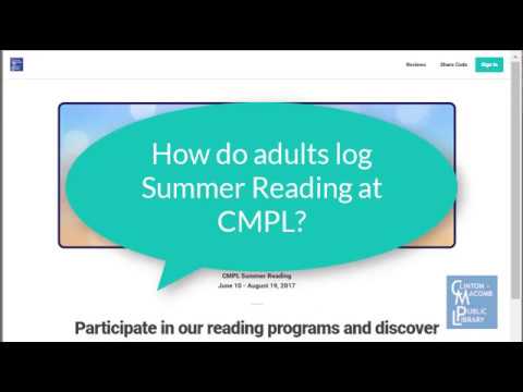 Summer Reading Adult Logging