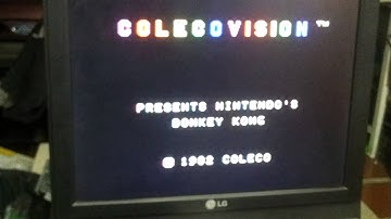 Colecovision com saida de video composto e Dual Bios