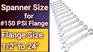 Spanner Size Chart | Spanner Size | Spanner size for bolts | Spanner Size formula Tamil