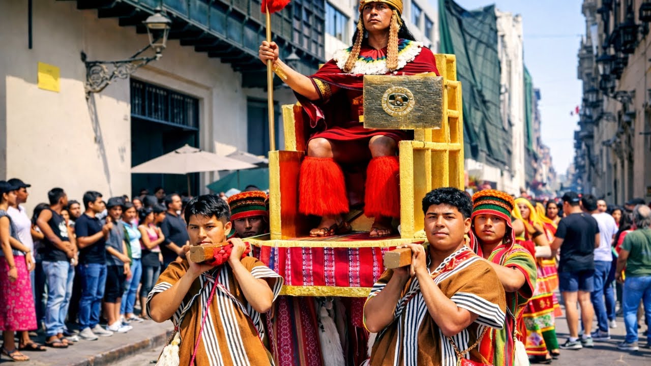 👉 Así fue la llegada del Inca Sayri Túpac al Teatro Municipal de Lima Parte 2