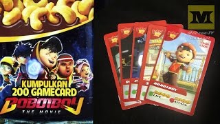 Boboiboy The Movie AR Game Card - Character Cards (Part 1)