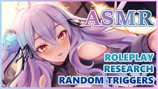 【Roleplay ASMR】 Half an Hour of Random Triggers with ASMR Researcher!