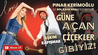 ‘AŞKIM KAPIŞMAK ile Güne açan Çiçekler gibiyiz 😁❤️ bol kahkahali, bize size terapili😀iyi seyirler🎈