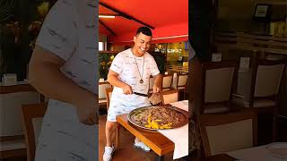 Cristiano Served By Messi In Shlibidi Dop Dop Restaurant