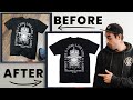 How to do tshirt product photography 2024 update