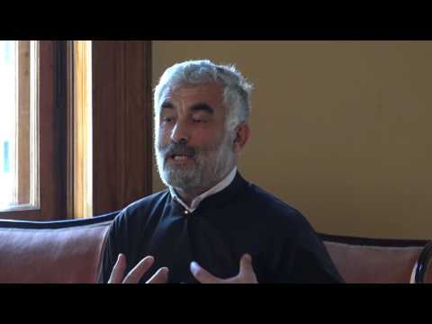 მამა გურამ ოთხოზორია.  ციკლიდან \"საუბრები ვეფხისტყაოსანზე\"