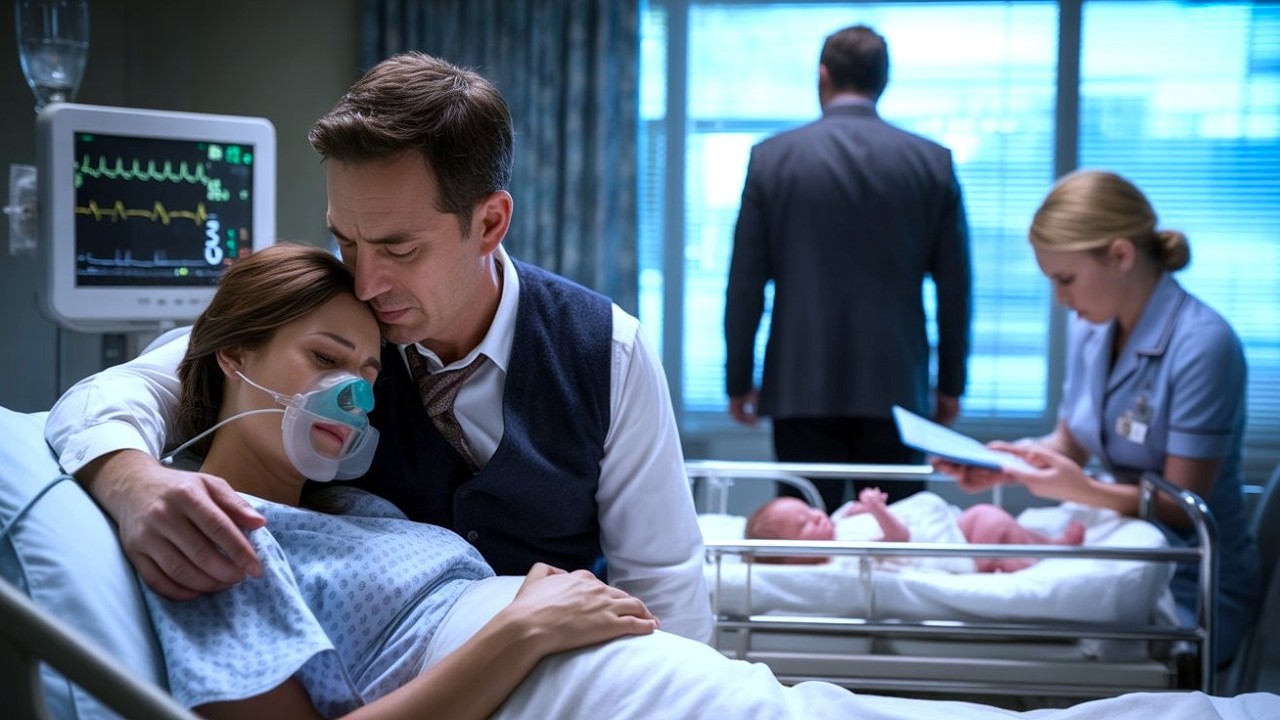 CEO Overlooked Pregnant Wife's Final Hours — His Wealthy Rival Became Her Savior and Twins Father