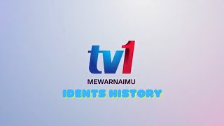 TV1 Idents History ¦ 🇲🇾 ¦