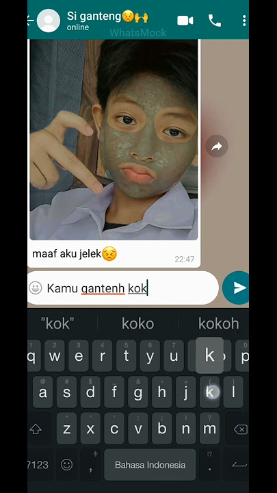 POV : rebut pacar bocil | #whatsmock #pov #fakechat