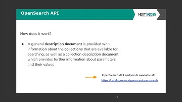 OpenSearch API for EO Jovanka Gulicoska