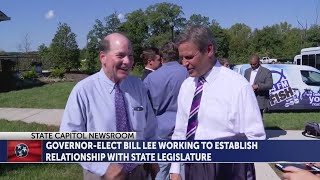 Governor-elect Bill Lee working to establish relationship with General Assembly