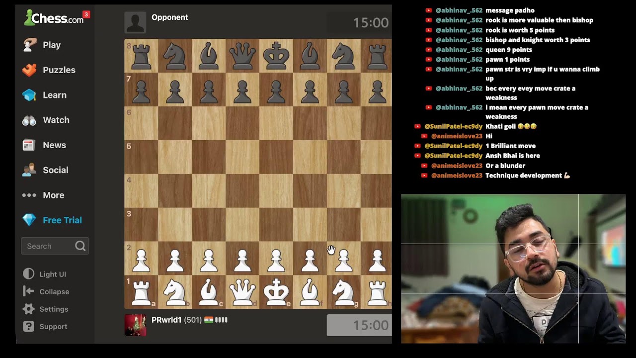 Live Chess Online #18 (Dohe Special)