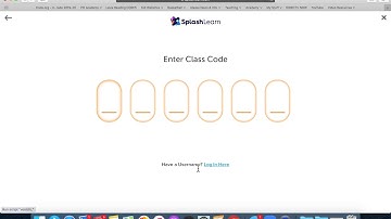 SplashLearn Login Desktop