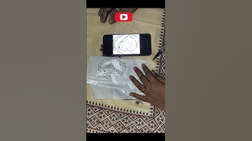 aari work tracing simple method #aari work #tina aari creatives #shorts #shortsfeed #shortstrending