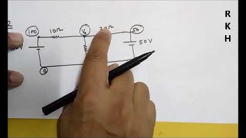 Lecture-9: Potential/Nodal Analysis to solve circuits explained by RKH SIR continue in next video...