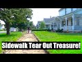 SIDEWALK TEAR OUT Reveals LOST TREASURE! Epic Old Tokens and Coins Found Metal Detecting!