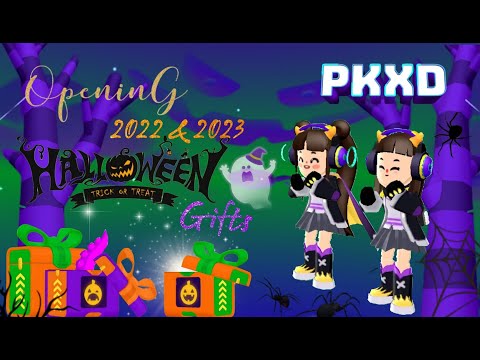 PK XD - Opening 2022 & 2023 Halloween Gifts from you, Thank you