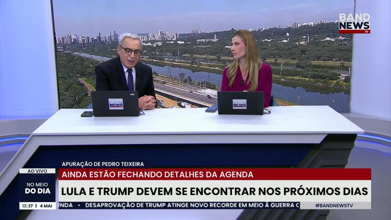 Lula e Trump devem se encontrar nos próximos dias