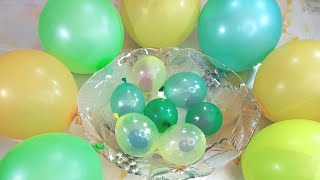Making Fluffy Slime with Balloons! Mixing random things into Slime! Most Satisfying★ASMR★Video #157