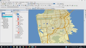 Análisis de redes con ArcGIS - La mejor ruta mediante un dataset de red