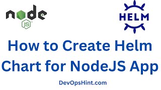How to Create Helm Chart for NodeJS App on Minikube | Install NodeJS Helm Chart on Minikube | Helm
