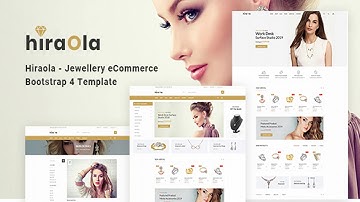 Hiraola - Jewellery eCommerce Bootstrap 4 Template | Themeforest Website Templates and Themes