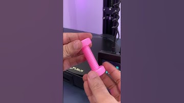 Perfect Tolerance on first Go!   FLSUN SR - 3D Printed Bolt  #Shorts