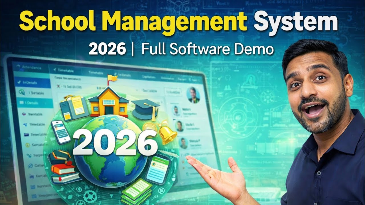 Best School Management Software 2026 | Full ERP Demo (ProSchool360 ...