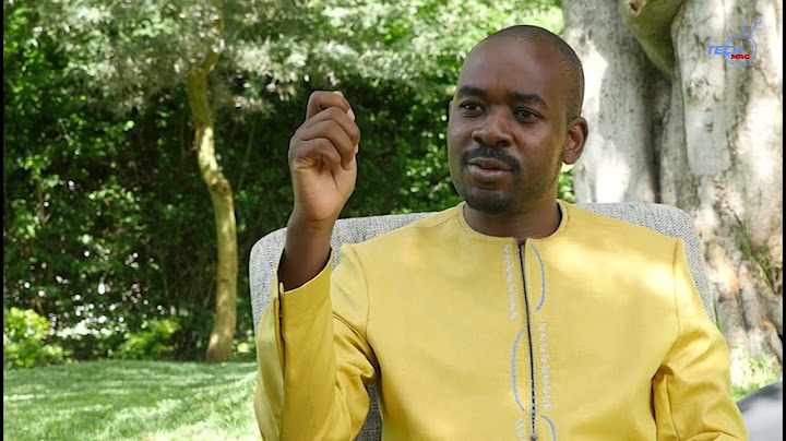 Birthday interview with CCC leader Advocate Nelson Chamisa