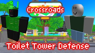 toilet tower defense | прошёл crossroads