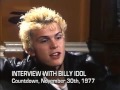 Capture de la vidéo Billy Idol - Interview