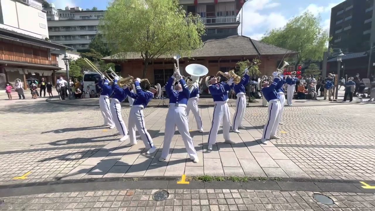 2022.6.4 小松工業高校吹奏楽部マーチング