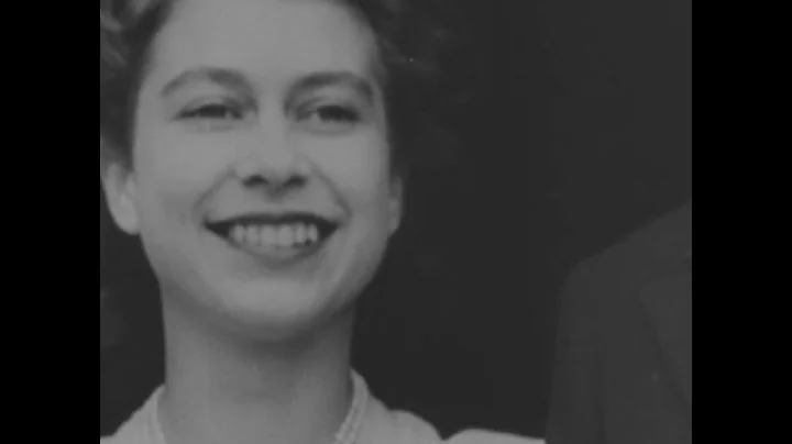 Archive footage shows life of young Queen Elizabet...