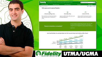 Fidelity UTMA (UGMA) Account Review | How To Open Custodial Account?
