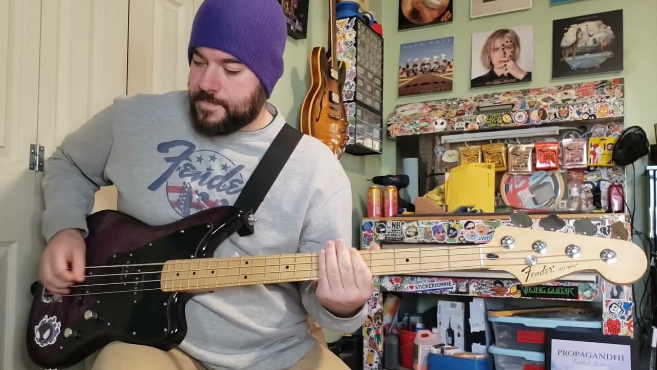 Blink 182 - Anthem Pt 3 (Bass Playthrough)