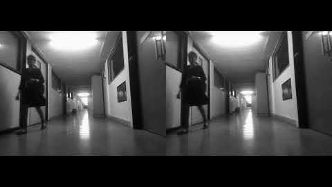 left (unstabilized video recorded by spherical robot), right (stabilized)