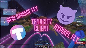 Tenacity Client Has A New Damage Fly?! l Nyoxy l (FLY, SPEED,DISABLER, SPRINT SCAFFOLD)