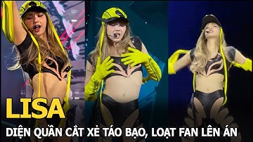 Lisa diện quần cắt xẻ táo bạo, loạt fan lên án