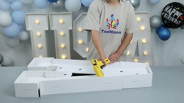 4FT Marquee letter light installation/Tutorial (Letter A) #marqueeletters #partydecorations