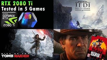 RTX 2080 Ti | i9 9900k | Tested 5 Games in 4K